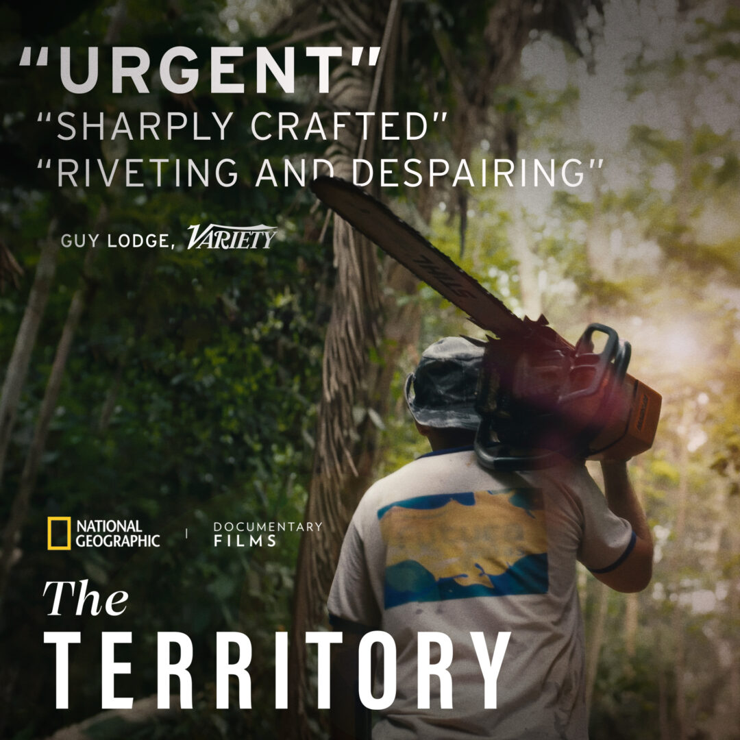 A poster for The Territory